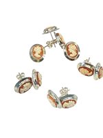 Pendientes Mandile 1922 Mujer Cammei  in Plata Conchiglia 2MORCM7 - 2MORCM7